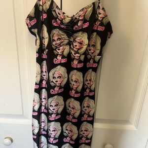 Bride of chucky midi dress